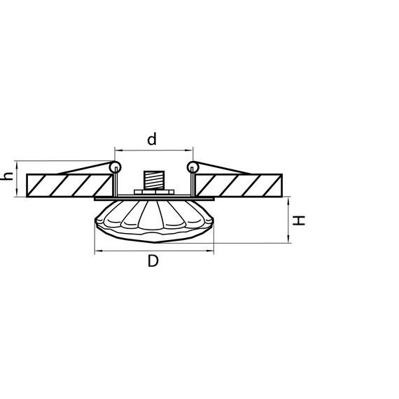 Lightstar 004512-G9 Светильник BOMO CR G9 ЗОЛОТО/ПРОЗРАЧНЫЙ, изображение 2