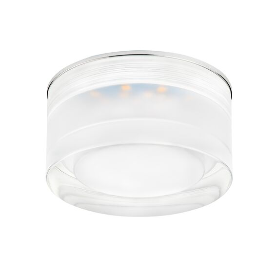 Lightstar 070234 Светильник ARTICO CYL LED 5W 400LM ХРОМ/ПРОЗРАЧНЫЙ/МАТОВЫЙ 4000K