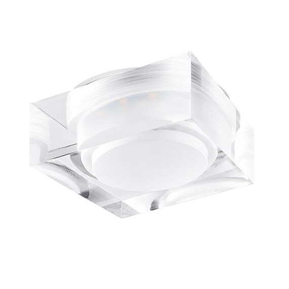 Lightstar 070242 Светильник ARTICO QUA LED 5W 400LM ХРОМ/ПРОЗРАЧНЫЙ/МАТОВЫЙ 3000K