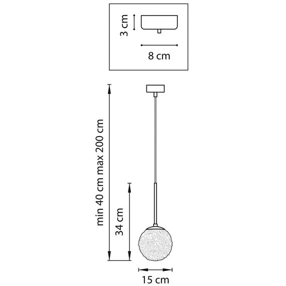 Lightstar 815210 Люстра BARI 1х40W G9 ХРОМ, изображение 2