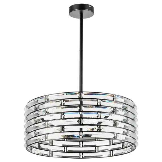 Lightstar 746068 Люстра AMERIGO 6х40W E14 УМБРА ПРОЗРАЧНЫЙ