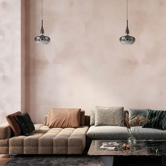 Lightstar 804401 Люстра ASTRA LED 12W 580LM ХРОМ/ДЫМЧАТЫЙ 3000K, изображение 2