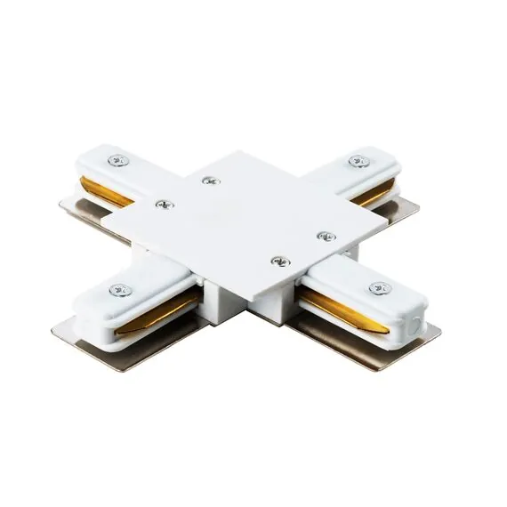 Lightstar 501146 Соединитель д/встраиваемых треков однофазный BARRA X-образный БЕЛЫЙ