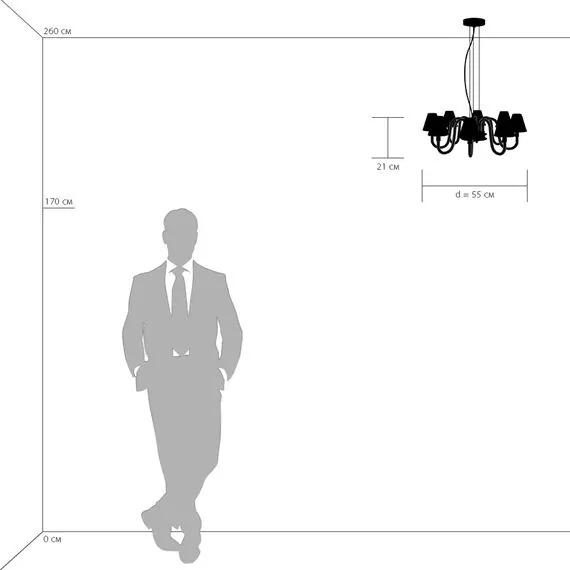 Lightstar 760086 Люстра подв. BIANCO 8х40W G9 ХРОМ БЕЛ. стекло, изображение 3