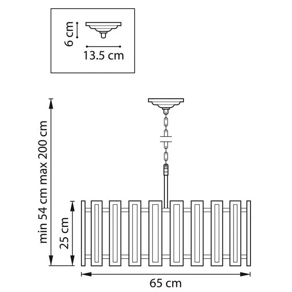 Lightstar 712062 Люстра AGAVE 6х40W E27 ШАМПАНЬ/ПРОЗРАЧНЫЙ, изображение 4