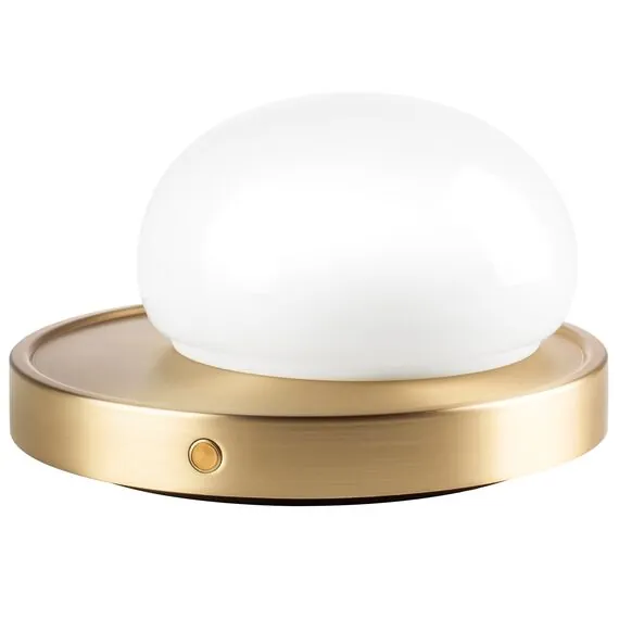 Lightstar 745933 Настольная лампа ALFA LED 3W 300LM ЗОЛОТО/БЕЛЫЙ 3000K