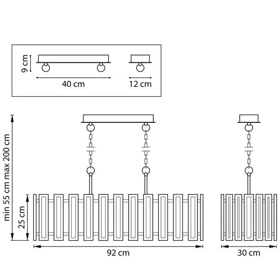 Lightstar 712164 Люстра AGAVE 6х40W E27 СЕРЕБРО С ПАТИНОЙ/ПРОЗРАЧНЫЙ, изображение 2