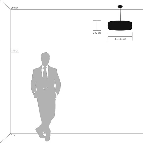 Lightstar 746068 Люстра AMERIGO 6х40W E14 УМБРА ПРОЗРАЧНЫЙ, изображение 3
