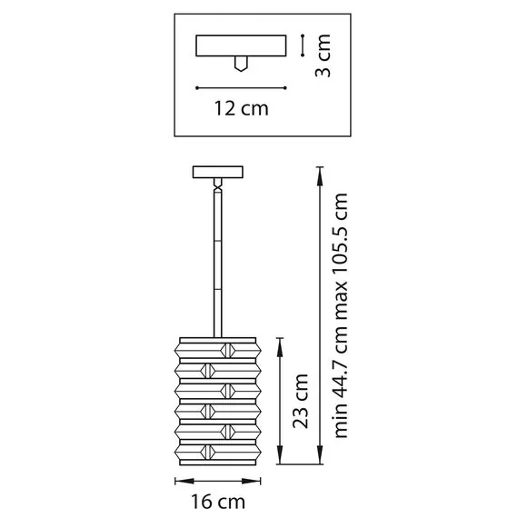 Lightstar 746018 Люстра AMERIGO 1х40W E14 УМБРА ПРОЗРАЧНЫЙ, изображение 2