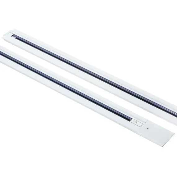 Lightstar 501035 Трек 2-контакт 1-фазный встраиваемый BARRA 3м, БЕЛЫЙ МАТОВЫЙ (питание и заглушка в комплекте)