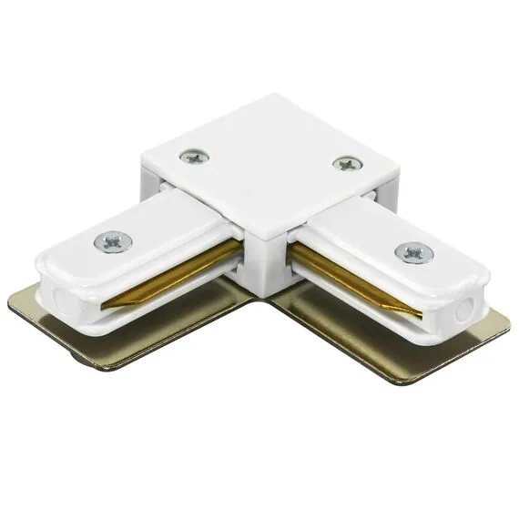 Lightstar 502126 Соединитель трековый однофазный BARRA L-образный БЕЛЫЙ