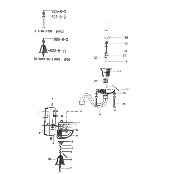 Lightstar 716624 Бра CAMPANA 2х60W E14 ХРОМ, изображение 4