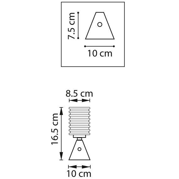 Lightstar 745915 Настольная лампа ALFA 1W LED 120LM ГОЛУБОЙ/ПРОЗРАЧНЫЙ 3000K, изображение 3