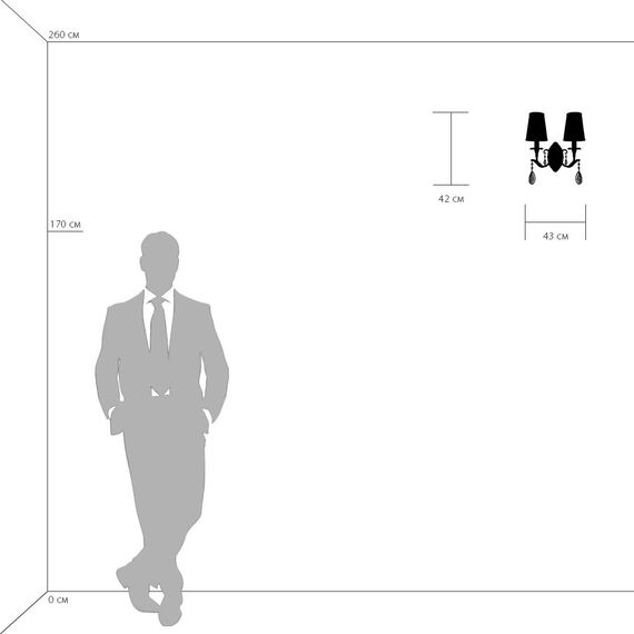 Lightstar 691622 Бра CAPPA 2x40W E14 ЗОЛОТО, изображение 3