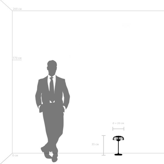 Lightstar 738973 Настольная лампа ACRILE 7W LED 295LM 120G ЗОЛОТО/ЧЕРНЫЙ 3000K, изображение 4