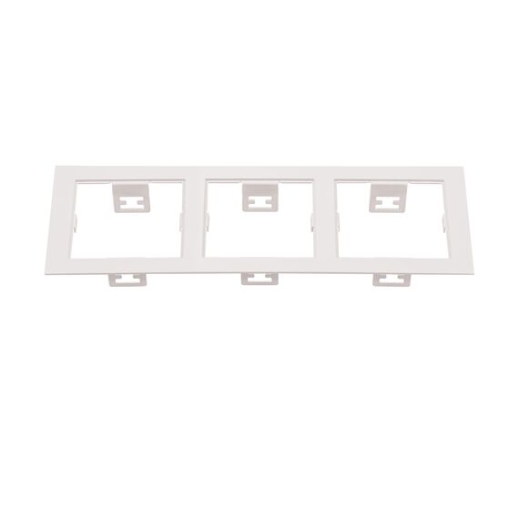 Lightstar 214536 Рамка DOMINO Triple QUADRO MR16 БЕЛЫЙ