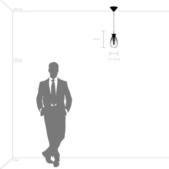 Lightstar 805118 Люстра COLORE LED 1х4W 220LM ЗОЛОТО/ДЫМЧАТЫЙ 3000K, изображение 4