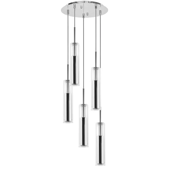 Lightstar 756054 Люстра CILINO 5х40W GU10 CHROME