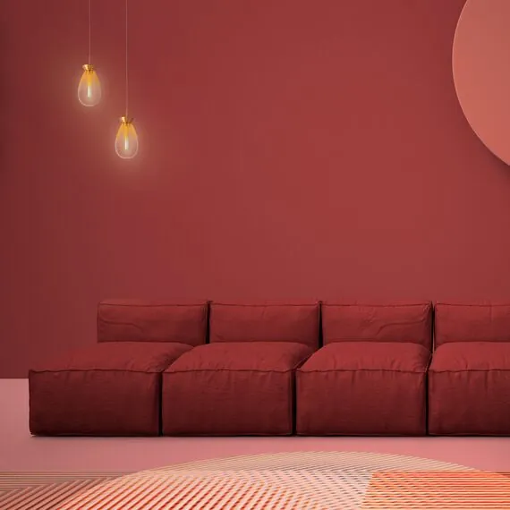 Lightstar 805113 Люстра COLORE LED 1х4W 220LM ЗОЛОТО/ЯНТАРЬ 3000K, изображение 2