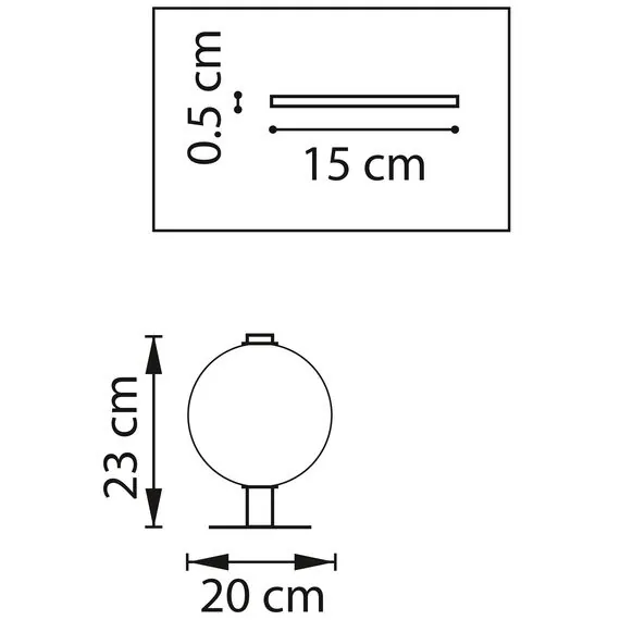 Lightstar 805906 Настольная лампа COLORE LED 2х4W 400LM КОФЕЙНЫЙ/БЕЛЫЙ 3000K, изображение 3