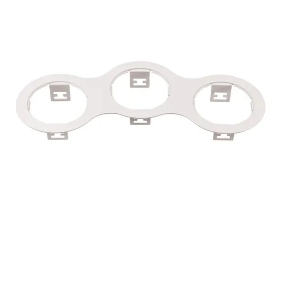 Lightstar 214696 Рамка DOMINO Triple ROUND МR16 БЕЛЫЙ