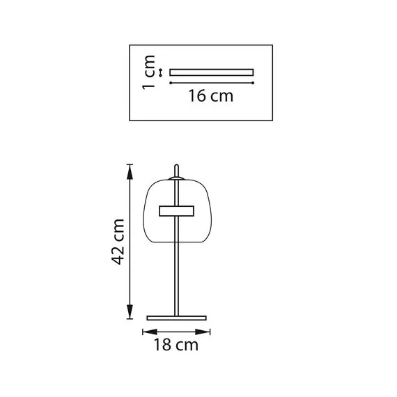 Lightstar 804918 Настольная лампа CUPOLA LED 9W 450LM ЗОЛОТО/ДЫМЧАТЫЙ 3000K, изображение 3