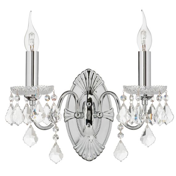 Lightstar 700624 Бра CLASSIC 2х60W E14 ХРОМ