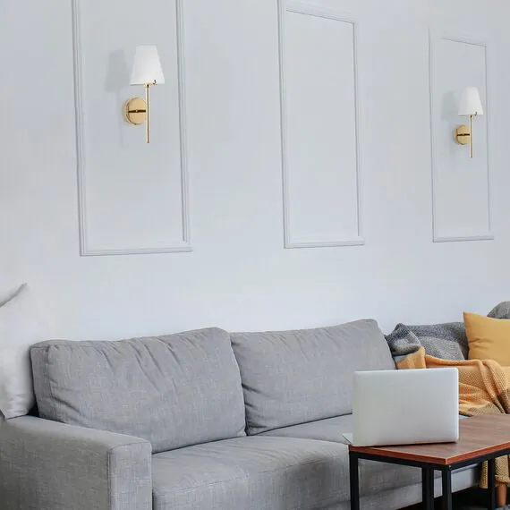 Lightstar 758612 Бра DIAFANO 1х40W G9 ЗОЛОТО/БЕЛЫЙ, изображение 2