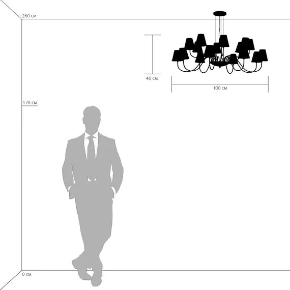 Lightstar 758164 Люстра подв. DIAFANO 16х40W G9 ХРОМ/ПРОЗРАЧНЫЙ, изображение 4