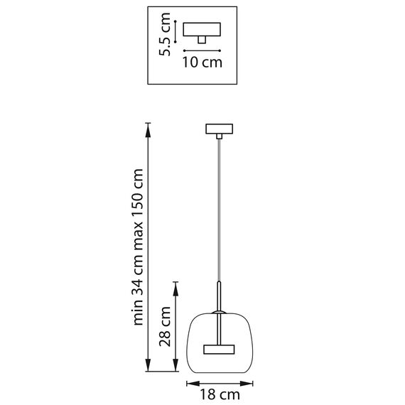 Lightstar 804008 Люстра CUPOLA LED 9W 450LM ЗОЛОТО/ДЫМЧАТЫЙ 3000K, изображение 3
