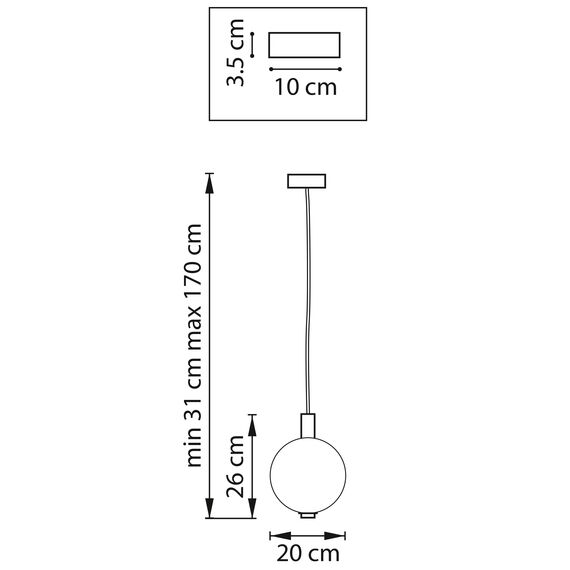 Lightstar 805405 Люстра COLORE LED 1х6W 320LM ЧЕРНЫЙ/СИНИЙ 3000K, изображение 3
