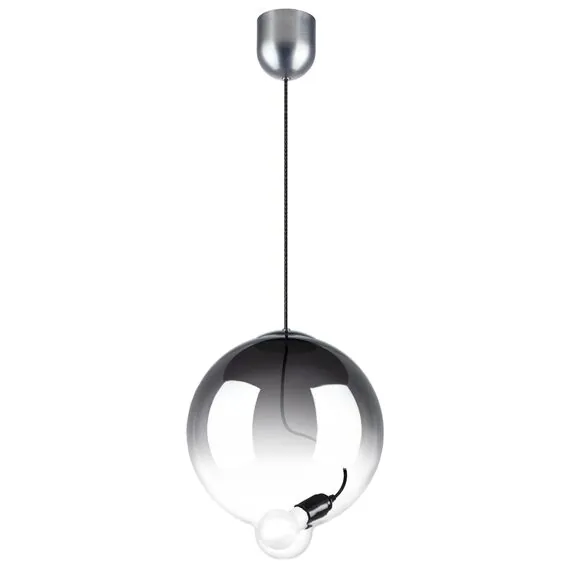 Lightstar 805301 Люстра COLORE 1х8W (led) E27 АЛЮМИНИЙ/ДЫМЧАТЫЙ