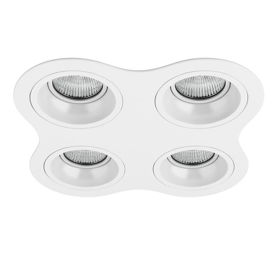 Lightstar D64606060606 Светильник DOMINO ROUND МR16 (214646+214606+214606+214606+214606)