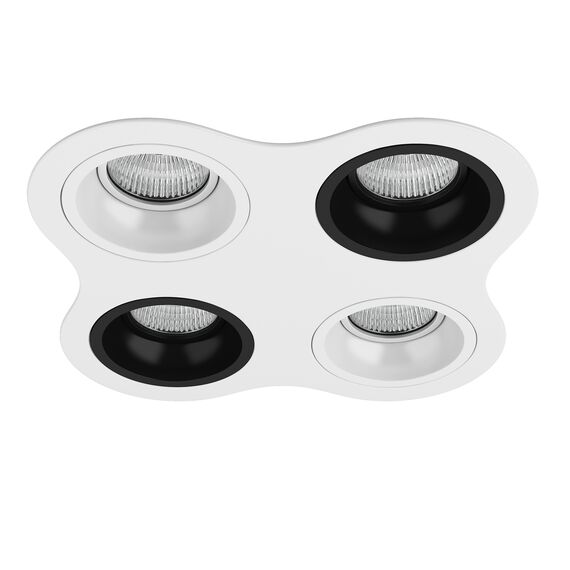 Lightstar D64606070607 Светильник DOMINO ROUND МR16 (214646+214606+214607+214606+214607)