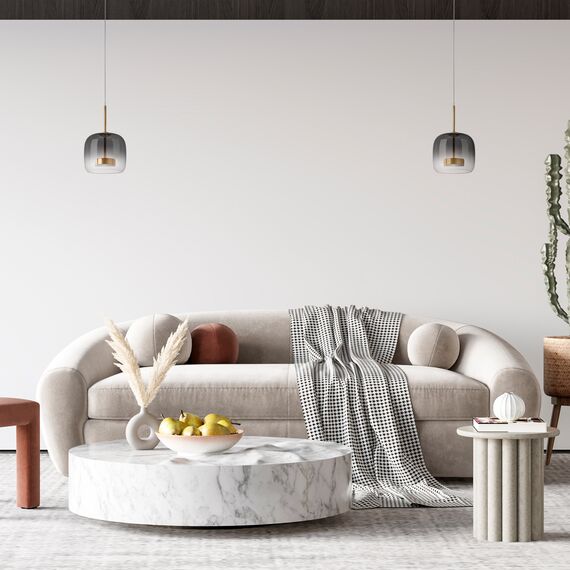 Lightstar 804008 Люстра CUPOLA LED 9W 450LM ЗОЛОТО/ДЫМЧАТЫЙ 3000K, изображение 2