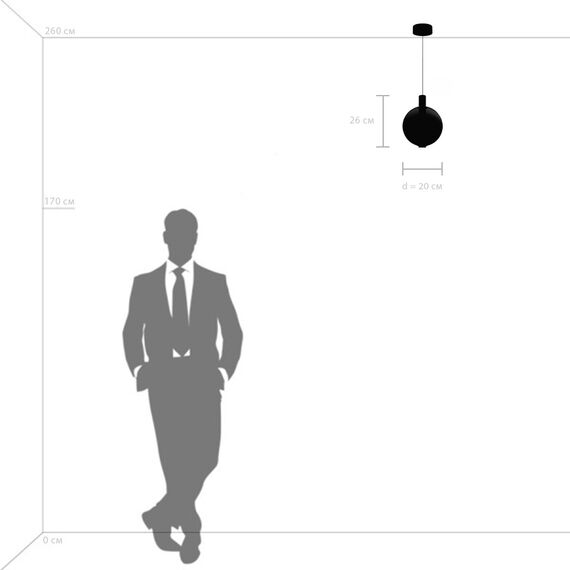 Lightstar 805402 Люстра COLORE LED 1х6W 320LM ЧЕРНЫЙ/КРАСНЫЙ 3000K, изображение 4