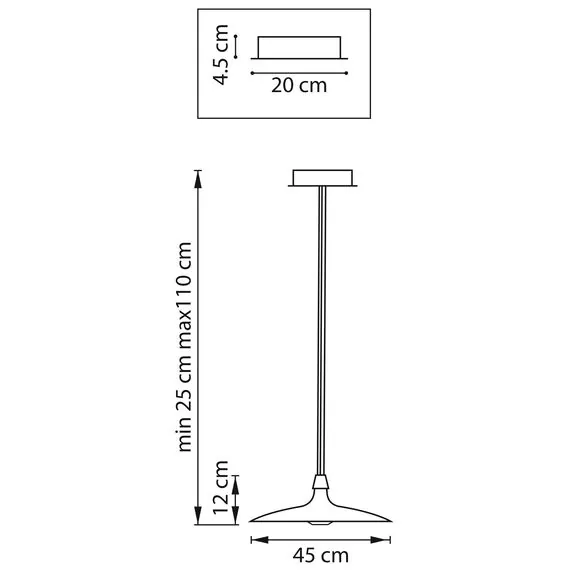 Lightstar 737427 Люстра EMISFERO 19W LED 1347LM 130G ЧЕРНЫЙ/МЕДЬ 3000K, изображение 3