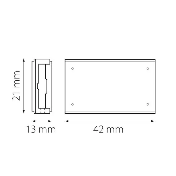 Lightstar 507107 Коннектор для треков DUE ЧЕРНЫЙ, изображение 2