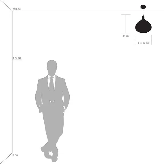 Lightstar 798031 Люстра GENNI 1х40W E27 ЛАТУНЬ/ПРОЗРАЧНЫЙ, изображение 3
