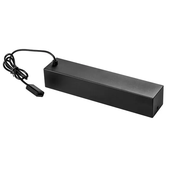 Lightstar 507007 Крышка д/блока питания накладная для трека DUE ЧЕРНЫЙ