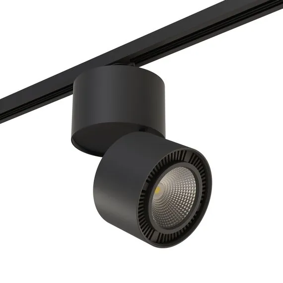 Lightstar A1T214837 Светильник FORTE MURO LED 26W 1950LM 30G ЧЕРНЫЙ 4000K (592067+214837)