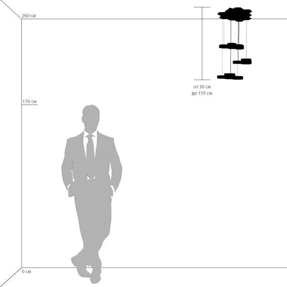 Lightstar 750223 Люстра подвесная FAVO LED-60W 2880LM Satin Gold 4000K, изображение 3