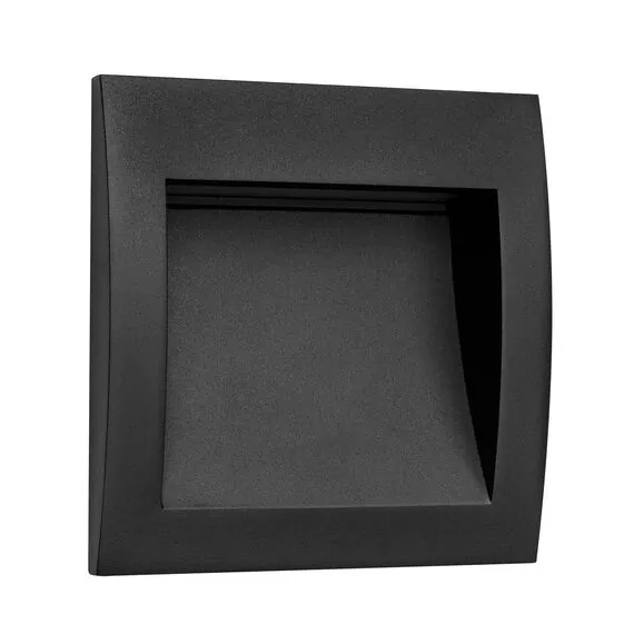 Lightstar 383672 Светильник ESTRA LED 5W 200LM 120G ЧЕРНЫЙ 3000K IP55