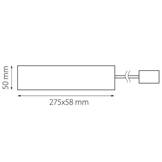 Lightstar 507007 Крышка д/блока питания накладная для трека DUE ЧЕРНЫЙ, изображение 2