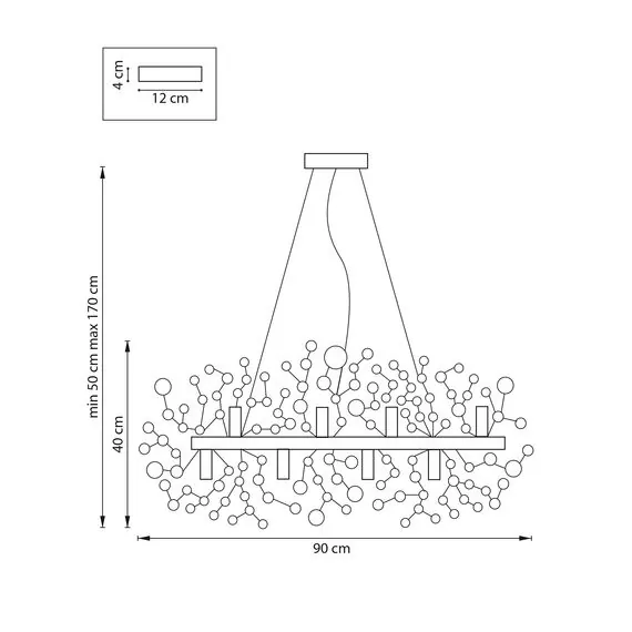 Lightstar 721384 Люстра EXTRA 8х5W(led) G9 ХРОМ, изображение 3