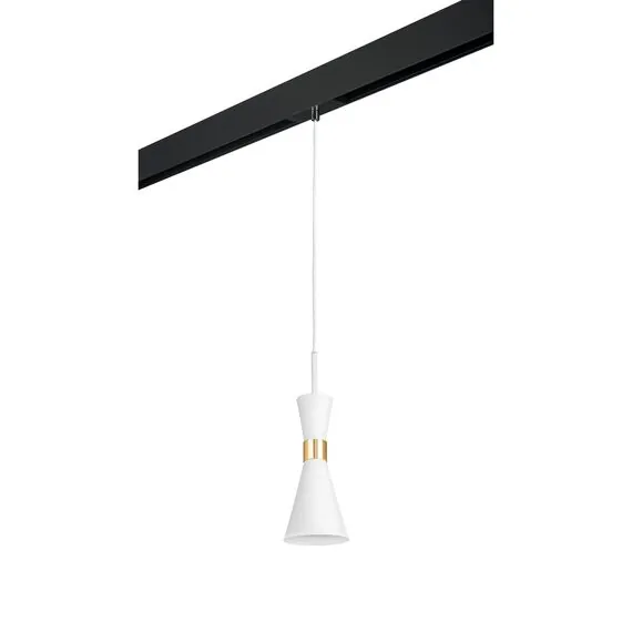 Lightstar PRO816016 Светильник д/1-фазн трека DUMO 1х40W E14 МАТОВЫЙ/ЗОЛОТО/ЧЕРНЫЙ (816016+595007)