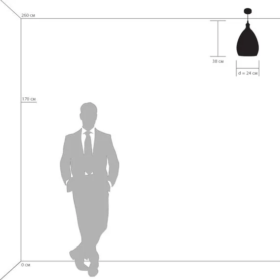 Lightstar 798021 Люстра GENNI 1х40W E27 ЛАТУНЬ/ПРОЗРАЧНЫЙ, изображение 3