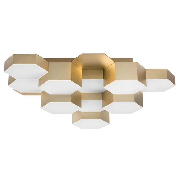 Lightstar 750123 Люстра потол FAVO LED-60W 2880LM Satin Gold 4000K