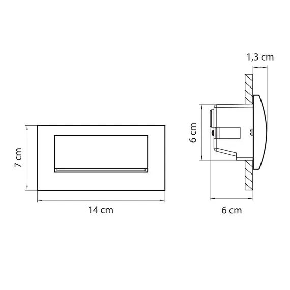 Lightstar 383572 Светильник ESTRA LED 5W 200LM 120G ЧЕРНЫЙ 3000K IP55, изображение 2