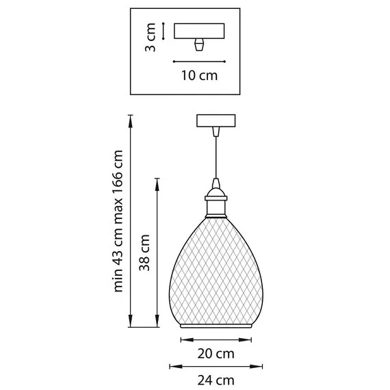 Lightstar 798021 Люстра GENNI 1х40W E27 ЛАТУНЬ/ПРОЗРАЧНЫЙ, изображение 2